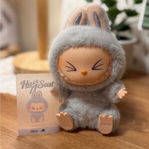 Authentic Popmart Have A Seat Labubu - Hehe